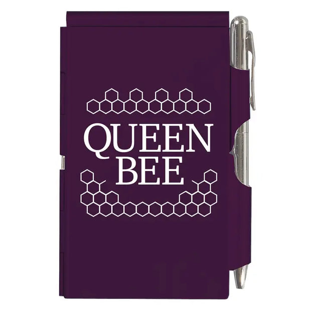 Queen Bee Flip Note with Pen