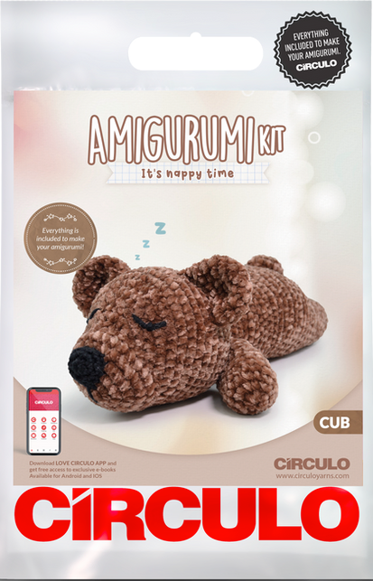 Amigurumi Kit It's Nappy Time Collection - Cub by Circulo