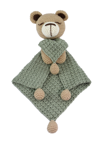 Amigurumi Kit Lovey Blanket Collection by Jonah Hand - Teddy Bear by Circulo