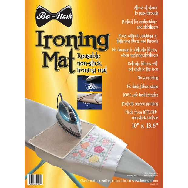 Bo-Nash Ironing Mat with Icflon Non-Stick Surface