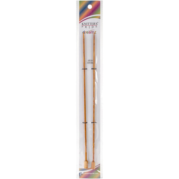 10" Laminated Birch Single Pointed Knitting Needles Knitters Pride