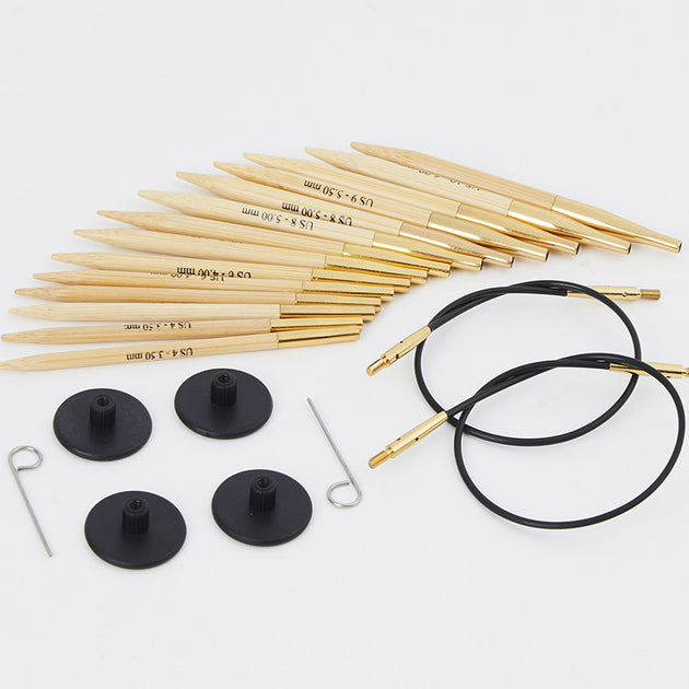 Takumi Bamboo Single Point Knitting Needles 9-Size 10/6mm