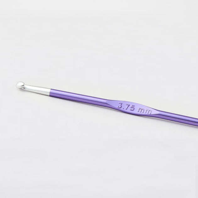 Clover Amour Crochet Hooks- Aluminum Needles - Size G (4.0mm) Purple Needles