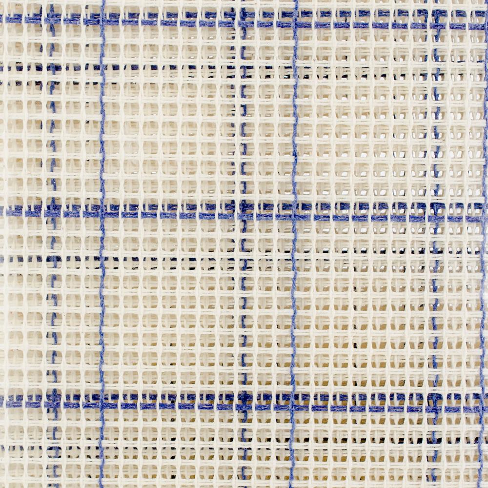 Zweigart Rug Canvas 36"x60" 3.75 Mesh - Blue Checked