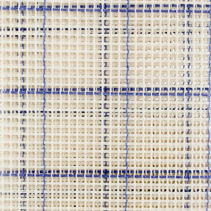 Zweigart Rug Canvas 36"x60" 3.75 Mesh - Blue Checked