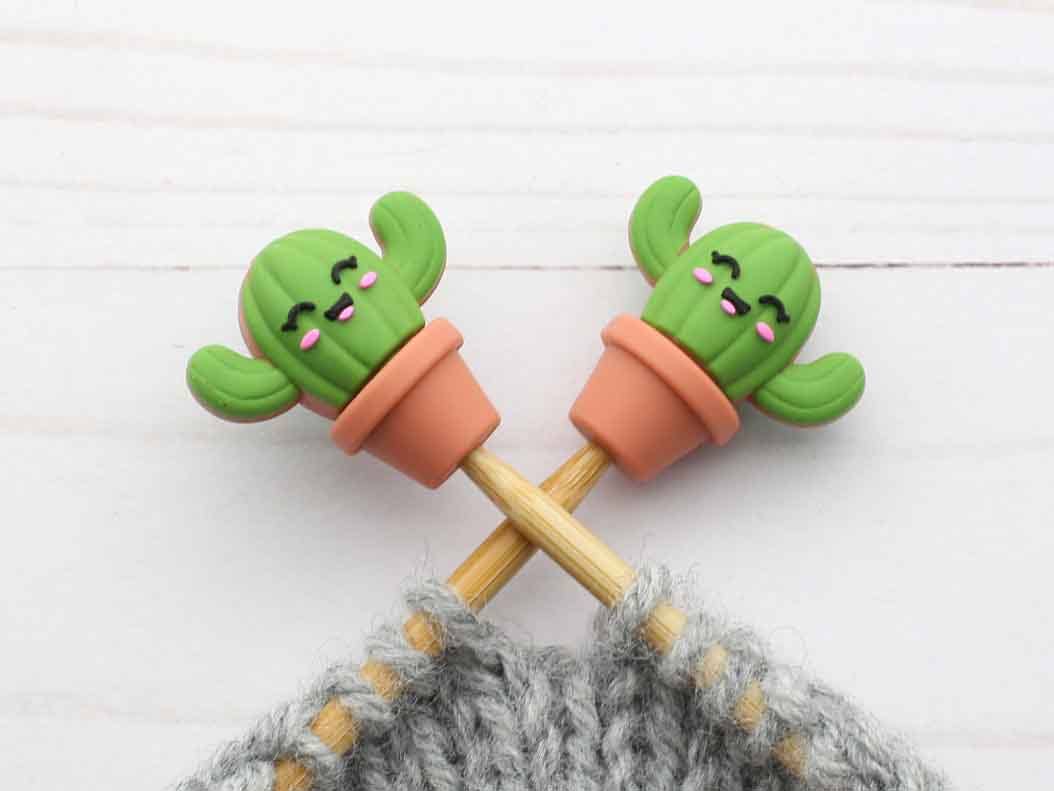 Happy Cactus | Stitch Stoppers