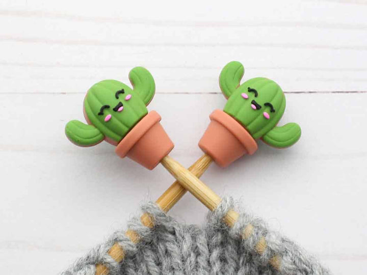 Happy Cactus | Stitch Stoppers