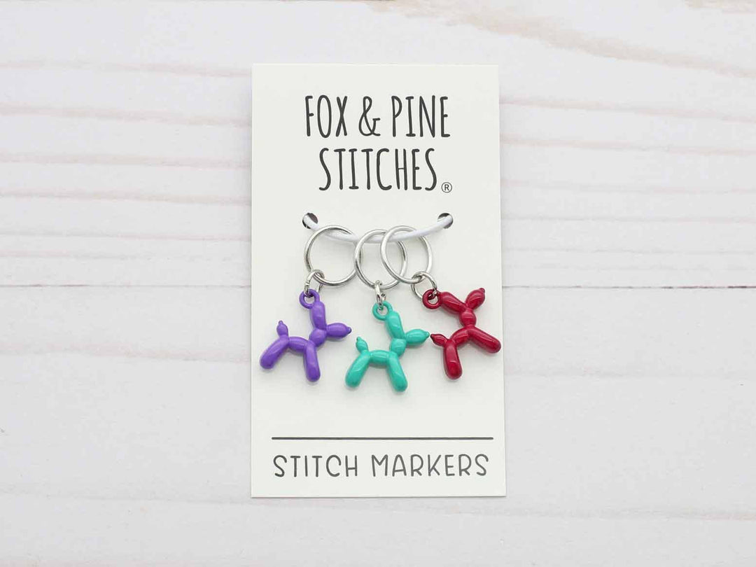 Balloon Dog | Stitch Markers