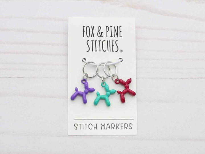 Balloon Dog | Stitch Markers