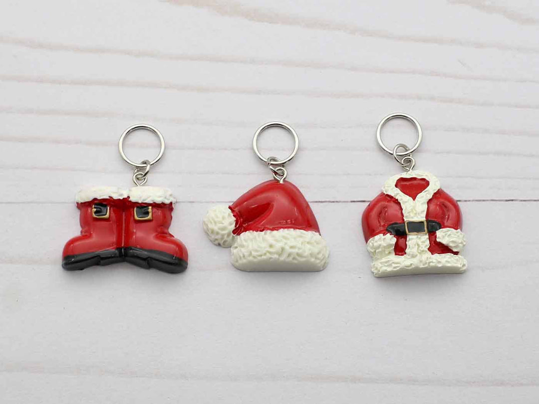 Santa Suit | Stitch Markers