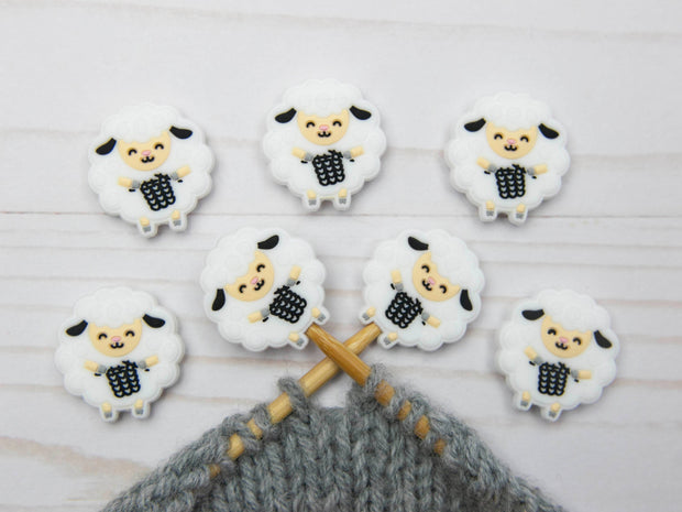 *Small Hole* Knitting Sheep | Stitch Stoppers