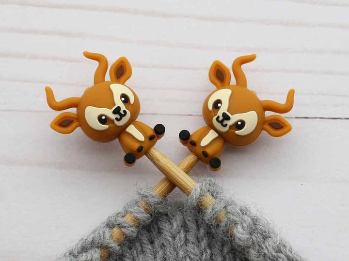 Happy Deer | Stitch Stoppers