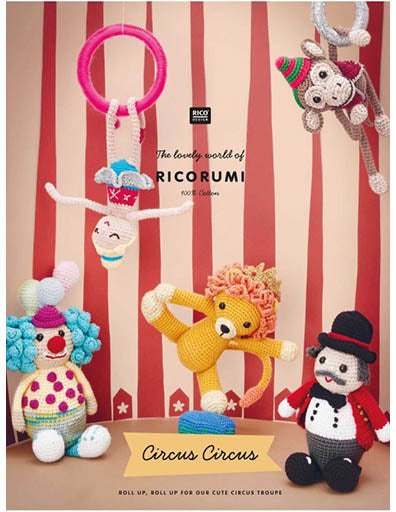 Ricorumi Circus Circus Crochet Pattern Book by Rico Design
