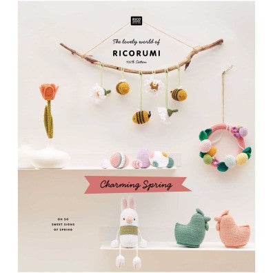 Ricorumi Charming Spring Crochet Pattern Book by Rico Design
