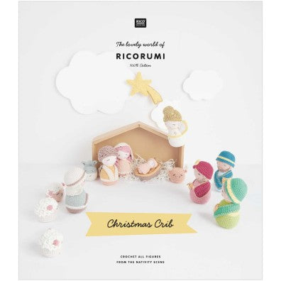 Ricorumi Christmas Crib Crochet Pattern Book by Rico Design