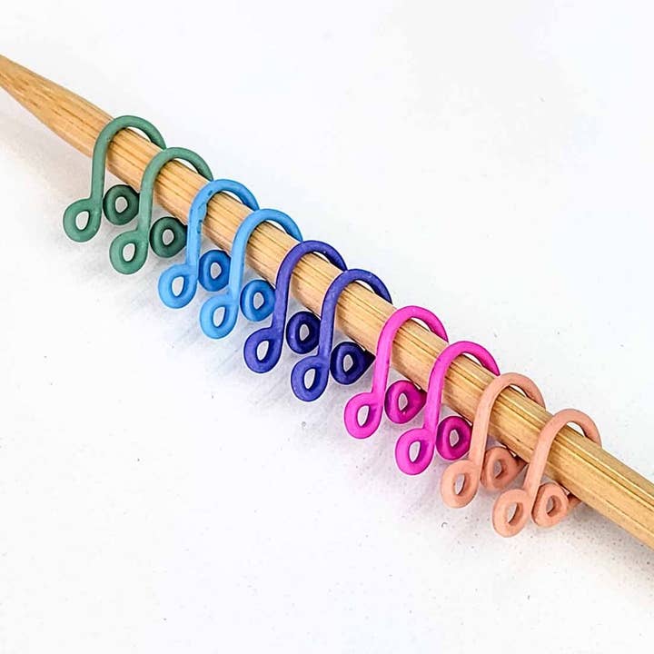 Simple Locking Stitch Markers - Twice Sheared Sheep