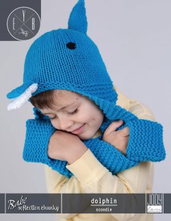 Dolphin Scoodie from Babe Softcotton Chunky