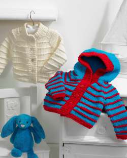 Emily and Harry Cardigans from Babe Softcotton Chunky