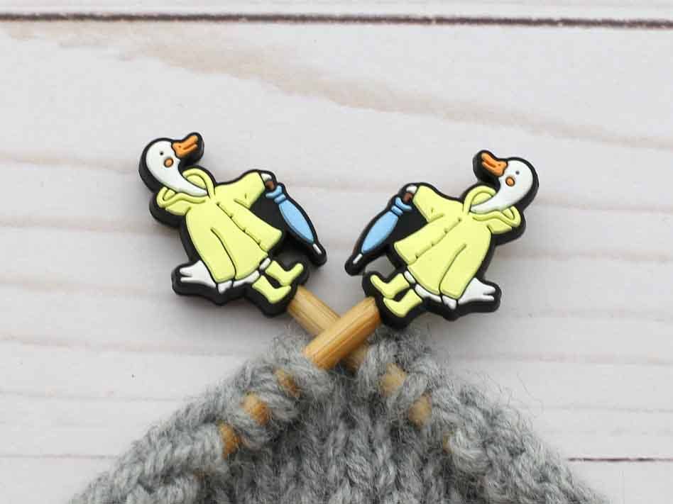 Porch Goose Rainy Day | Stitch Stoppers