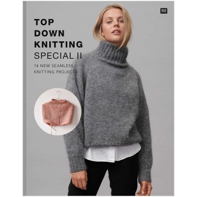 Top Down Knitting Special II Pattern Book by Rico Design