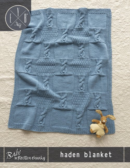 Haden Blanket Kit from Babe Softcotton Chunky