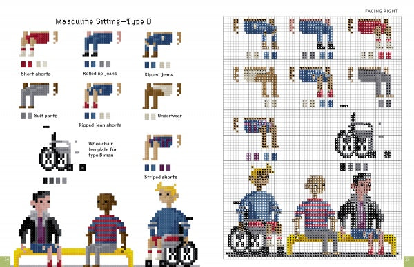 Pixl People: Cross-Stitch Your Favorite People by John-Michael Stoof