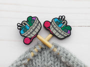 Yarn Basket | Stitch Stoppers Knitting Notions