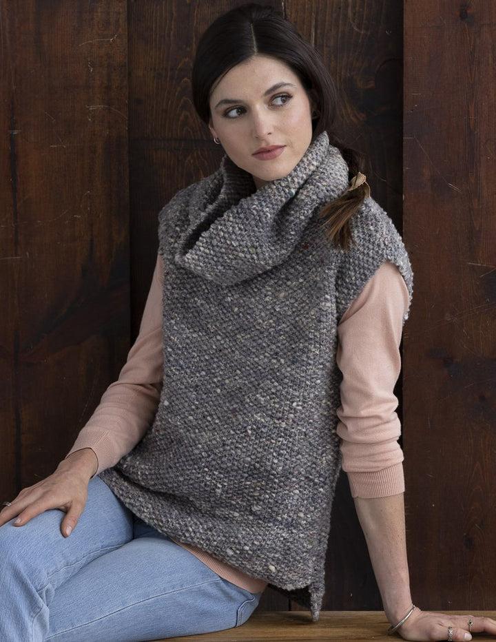 Bonus Design 3 - Weekend Binge Vest &amp; Cowl