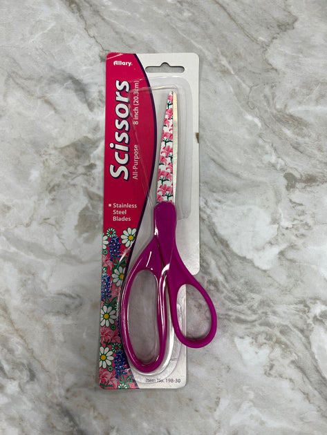 Floral Pattern Scissors by Allary – Icon Fiber Arts