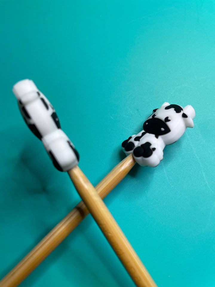 Kawaii Milk Dairy Cow Farm Animals Silicone Gift