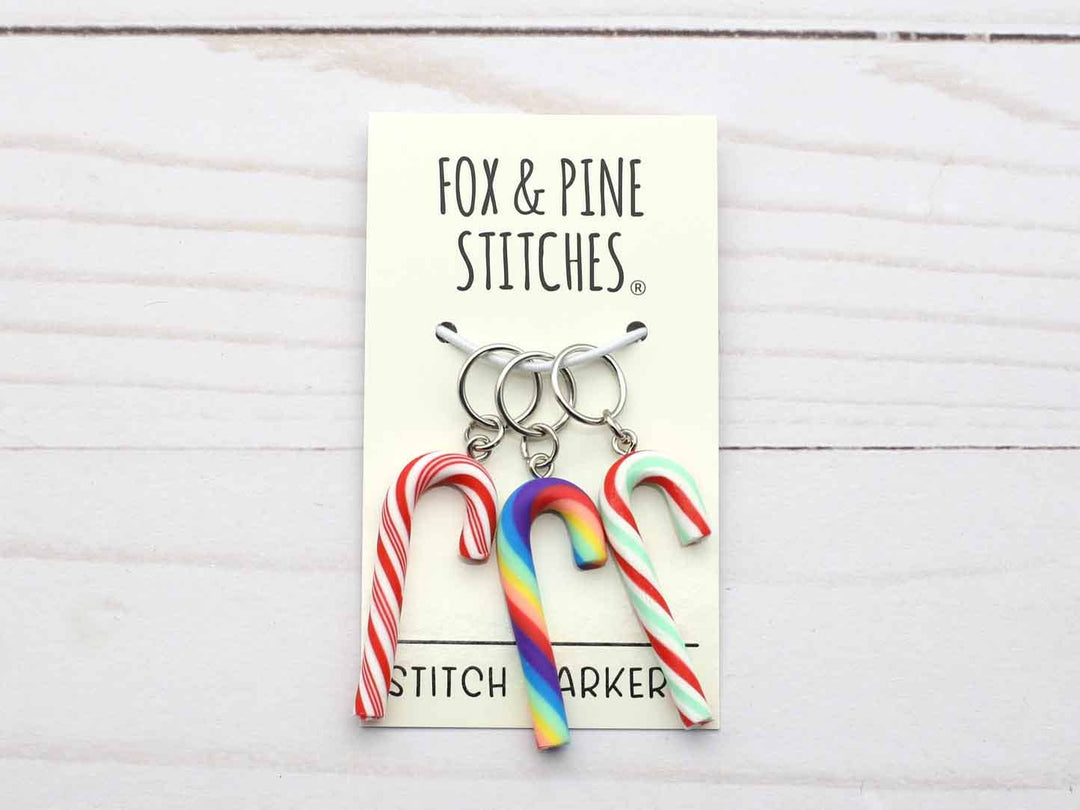 Candy Cane | Stitch Markers