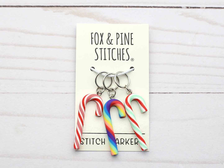 Candy Cane | Stitch Markers