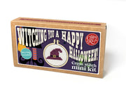 'Witching you a Happy Halloween' Matchbox Cross Stitch Kit