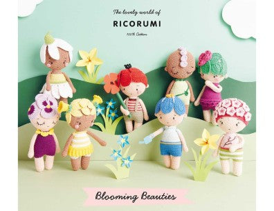 Ricorumi Blooming Beauties Crochet Pattern Book by Rico Design