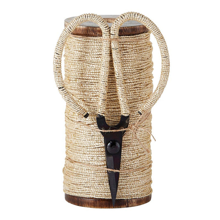 Natural Jute/Gold Twine W/Scissors