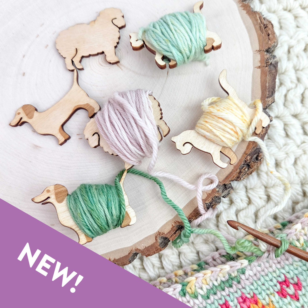 Little Sheep Yarn Bobbins - End Minders