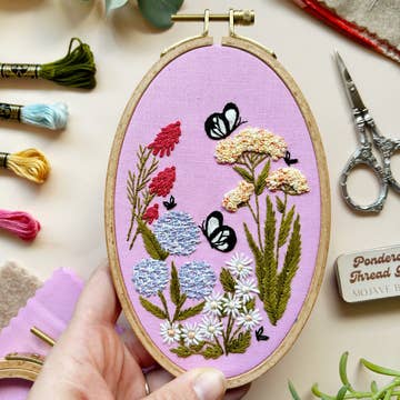 MCreativeJ -Intermediate Embroidery Kits