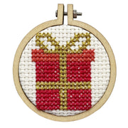 Present Mini Matchbox Christmas Cross Stitch Kit