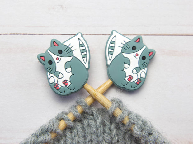Sleepy Cat | Stitch Stoppers