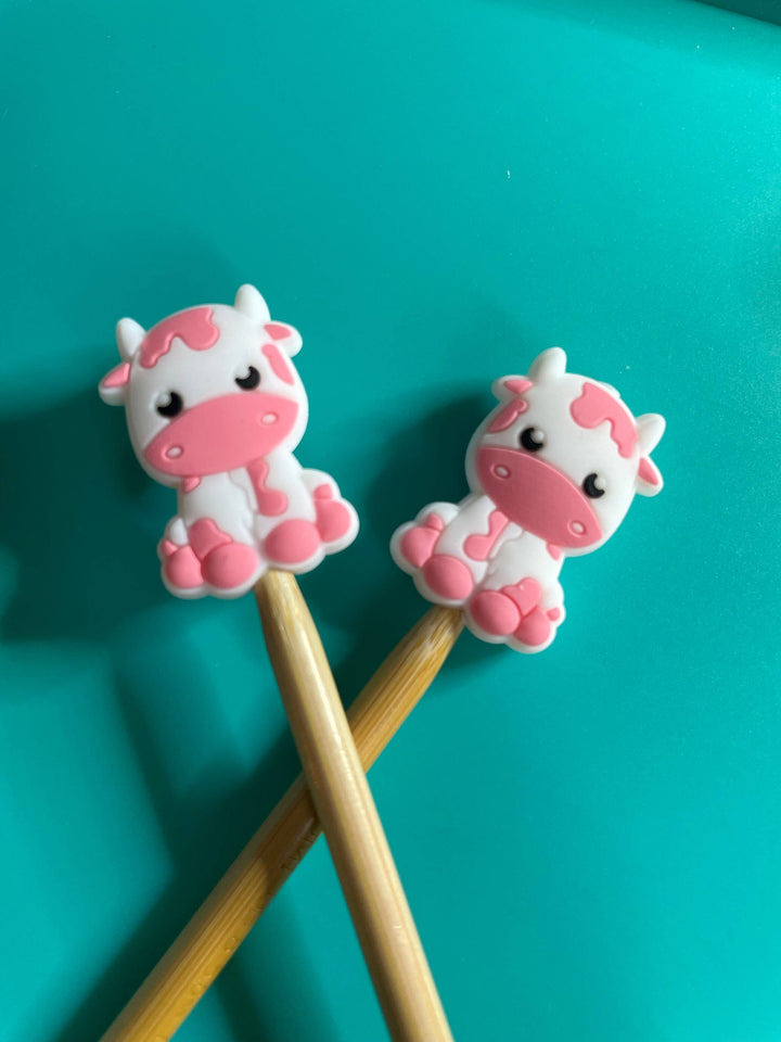 Kawaii Milk Dairy Cow Farm Animals Silicone Gift