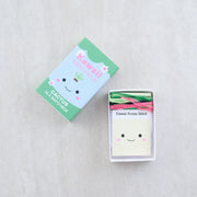 Kawaii Cactus Cross Stitch Kit - Mini Cross Stitch in a Matchbox