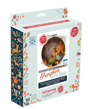 Paint with Wool: Pumpkin in a Hoop Needle Felt Craft Kit