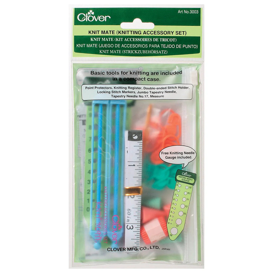 Clover Knit Mate Knitting Accessory Set