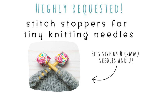 *Small Hole* Pink Paisley Hexagon | Stitch Stoppers