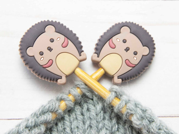 Brown Hedgehog | Stitch Stoppers Point Protectors