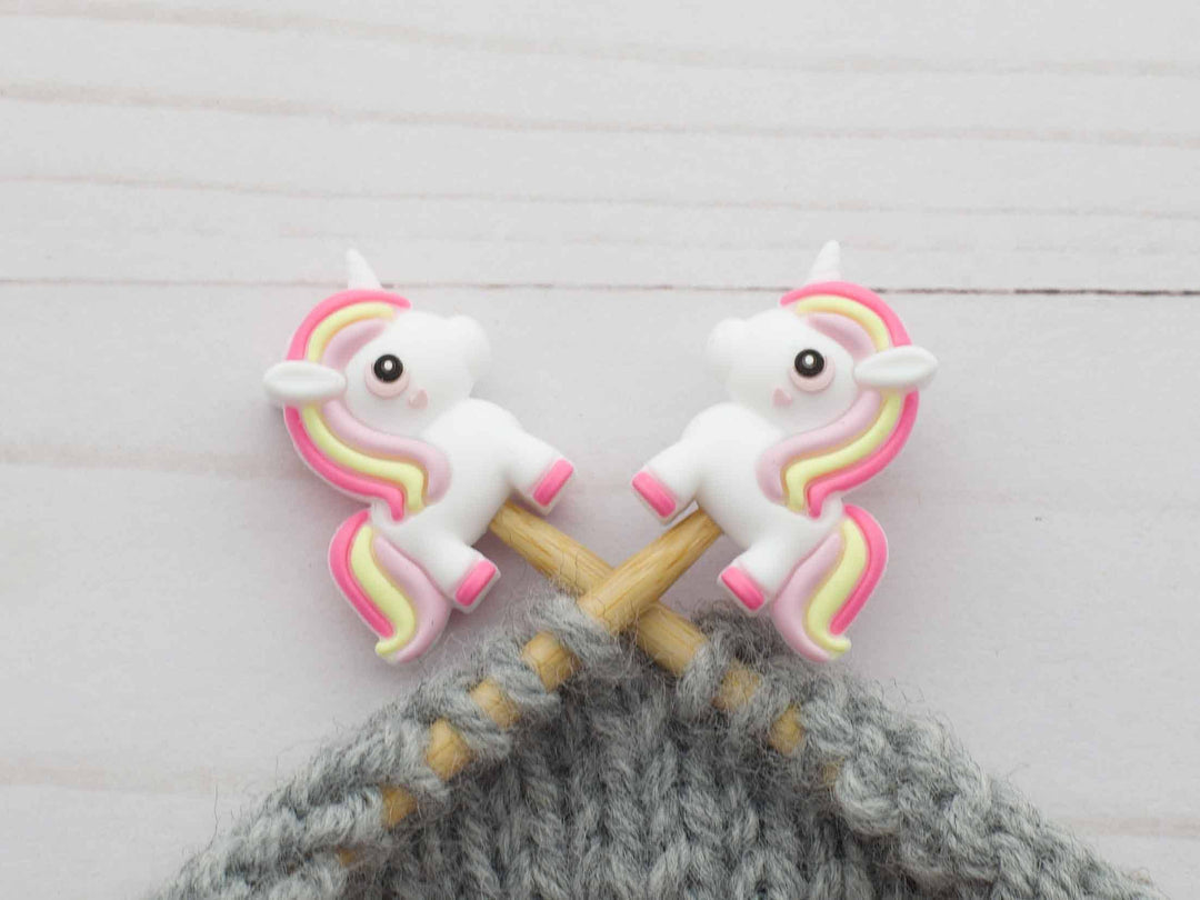 Pink Unicorn | Stitch Stoppers Knitting Notions