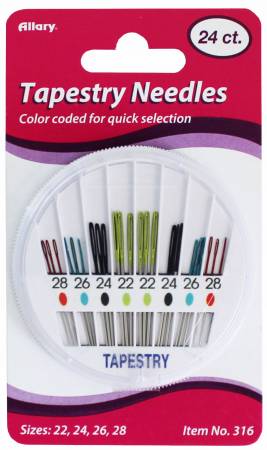 Color Coded Tapestry Needles
