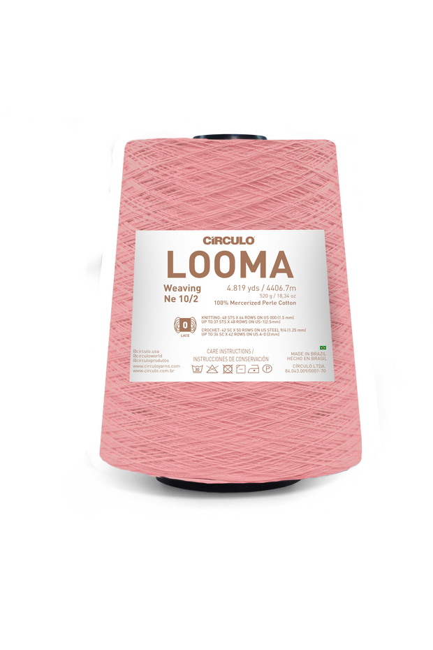 Looma 10/2 Mercerized Perle Cotton Weaving Yarn by Circulo