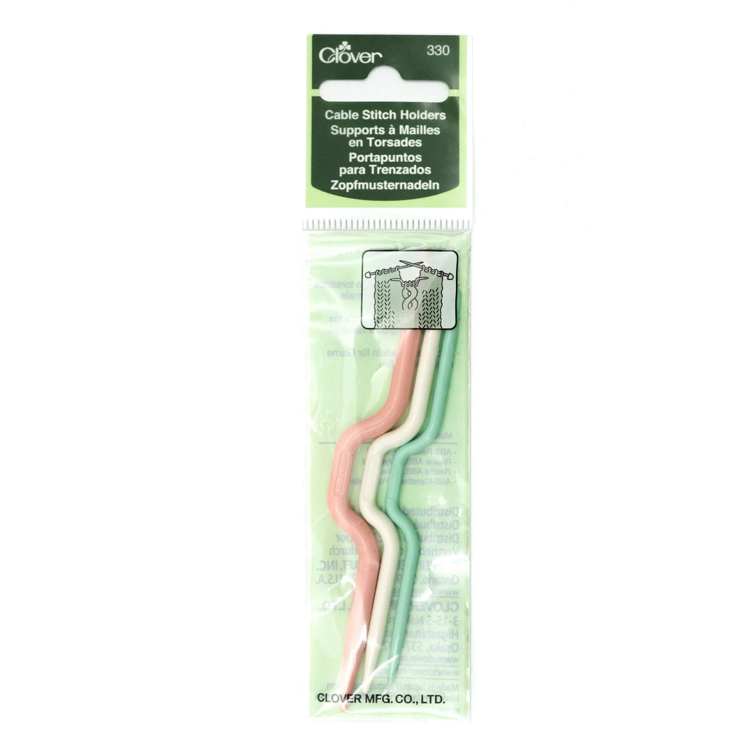 Clover Cable Stitch Holders set of 3
