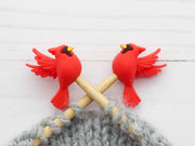 Little Cardinal | Stitch Stoppers Knitting Notions